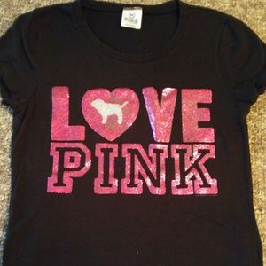 VS PINK TEE